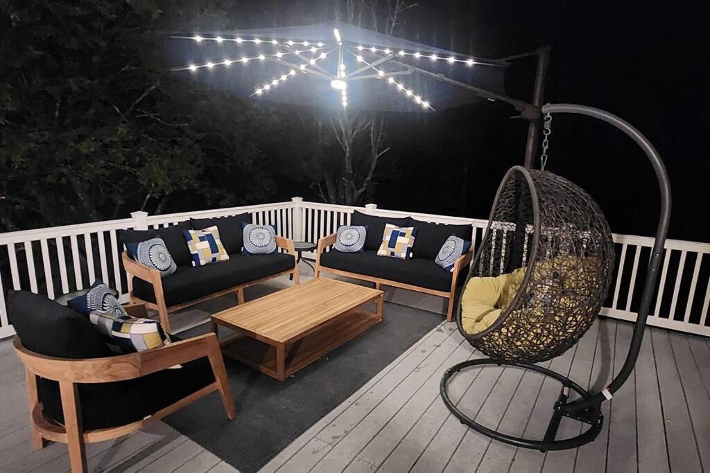Mountain Blue Vista - Luxury Retreat Near Ski Resorts With Pond, Firepit And Hot Tub Windham Esterno foto