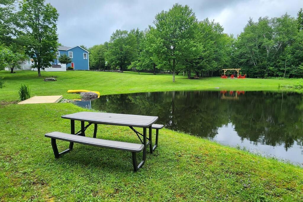 Mountain Blue Vista - Luxury Retreat Near Ski Resorts With Pond, Firepit And Hot Tub Windham Esterno foto