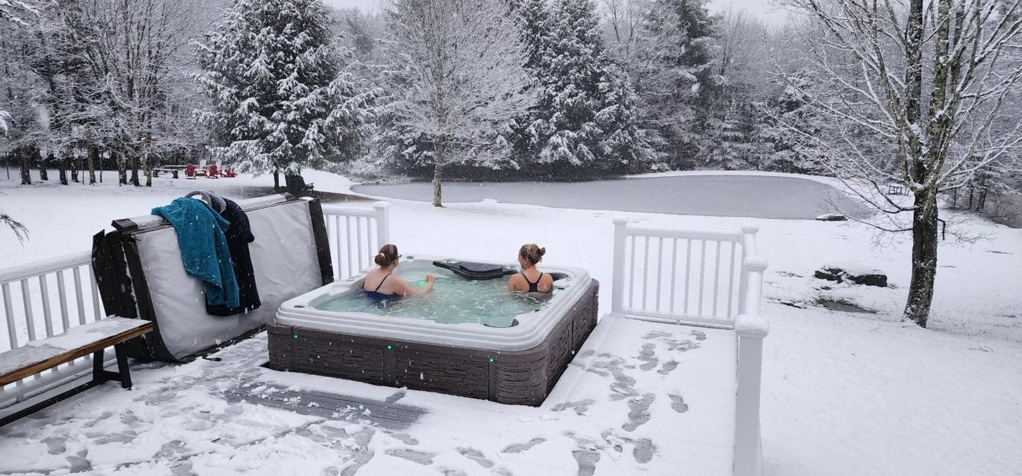 Mountain Blue Vista - Luxury Retreat Near Ski Resorts With Pond, Firepit And Hot Tub Windham Esterno foto